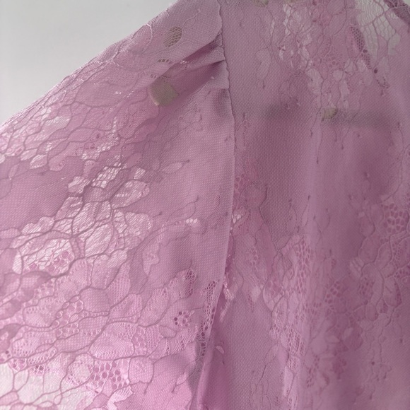 Torrid Lavender Lace Blouse - Picture 8 of 13